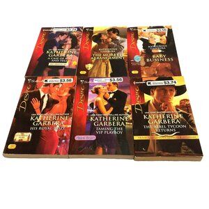 Harlequin Romance Novels by Katherine Barbera Various Titles Lot of 6 Paperback